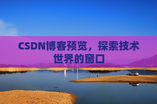 CSDN博客预览，探索技术世界的窗口